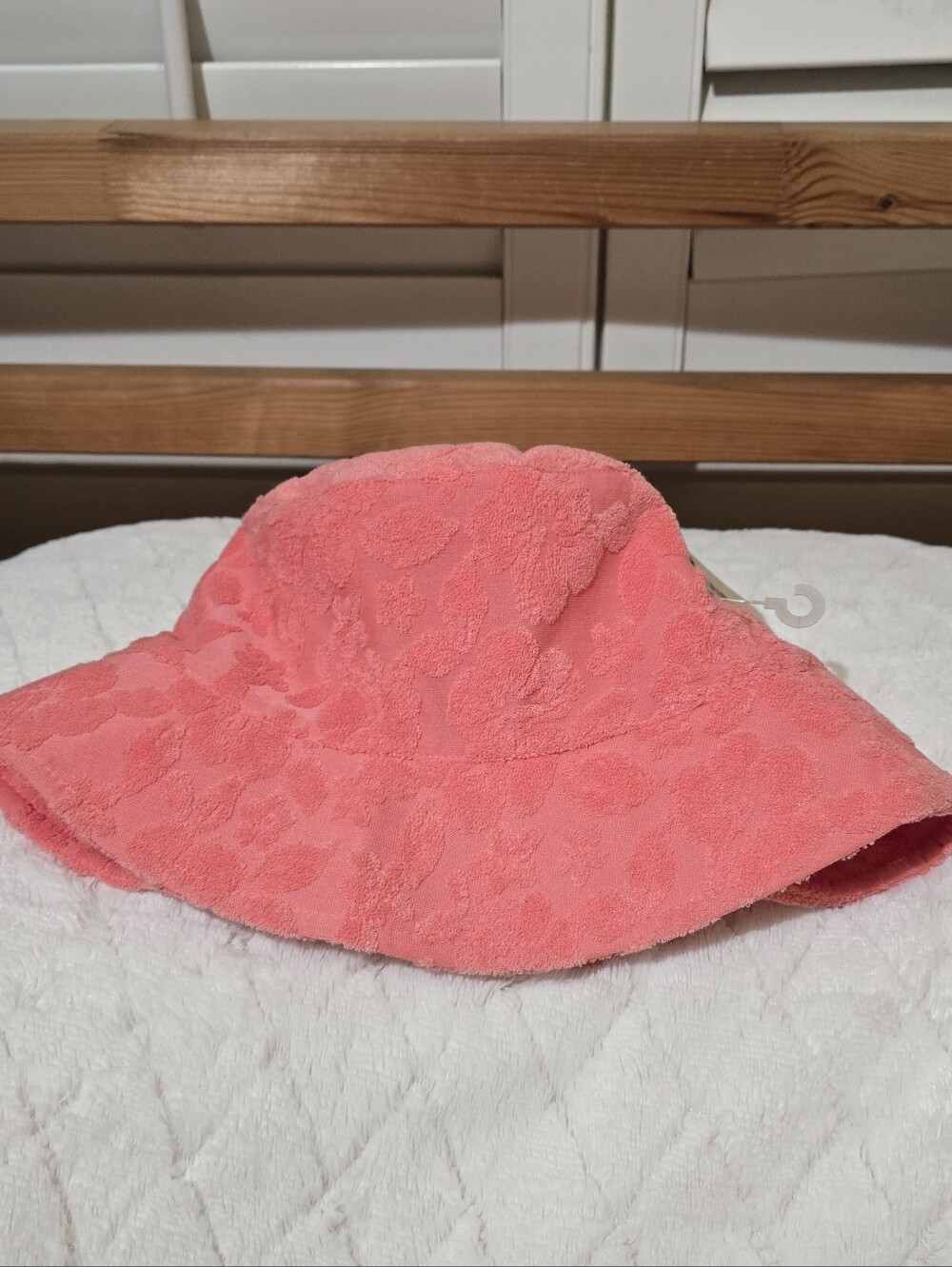 No Boundaries Coral Terry Cloth Hat